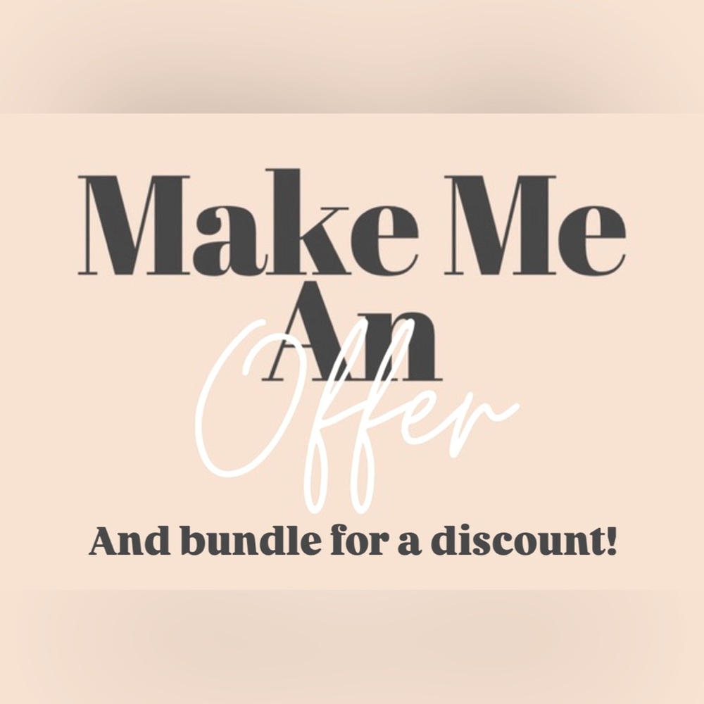 Offers Welcome!
